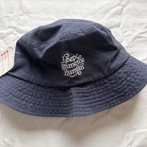 Navy Bucket Hat